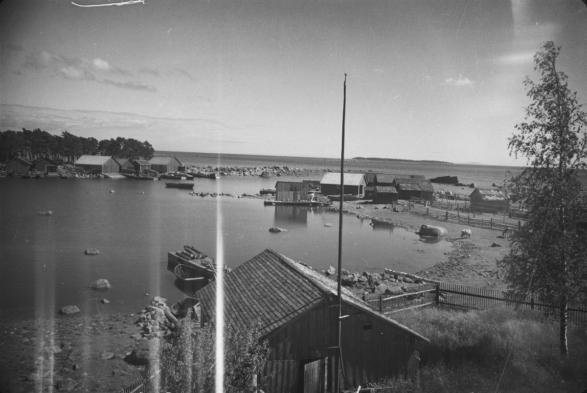 Kaunissaaren kalastajakyl� Pyht��ll�, Kuva: Kyytinen Pekka 1947-1949, Museovirasto